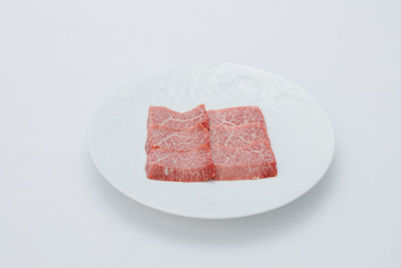 神戸牛 焼肉：特上カルビ（三角バラ）焼肉